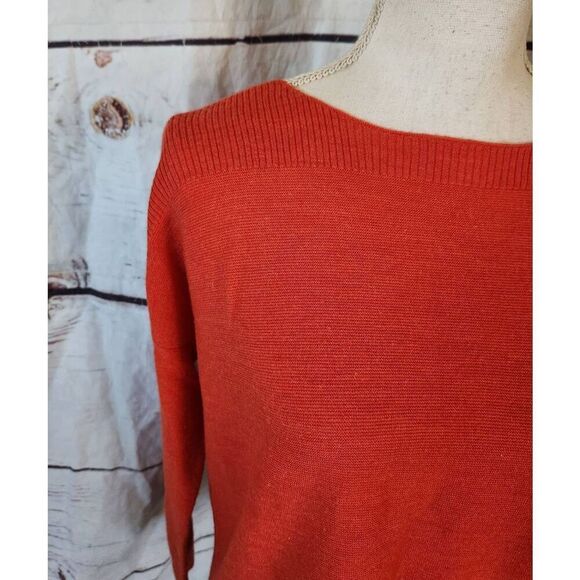 Eileen Fisher Merino Wool Lightweight Sweater Size Medium Petite - Picture 4 of 6